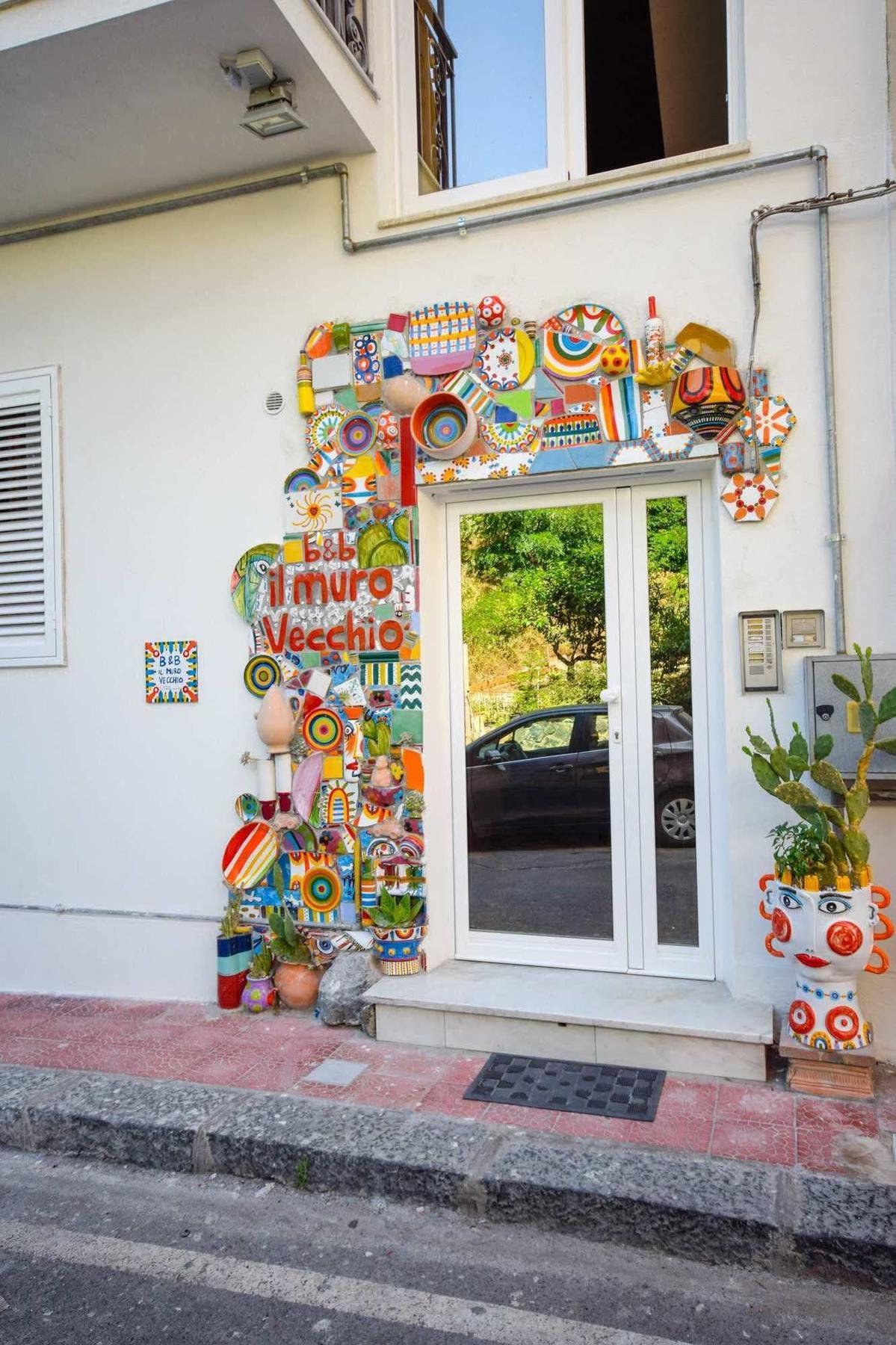 B&B Il Muro Vecchio Giardini Naxos Eksteriør billede